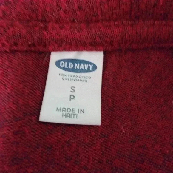Old Navy Paper Thin Long Sleeve Heather Red - S - Picture 7 of 7